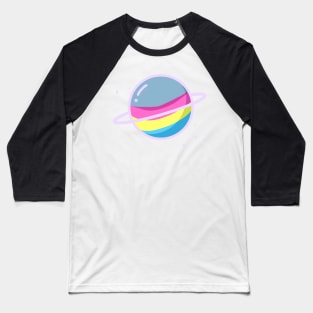 glass pride planets - pan Baseball T-Shirt